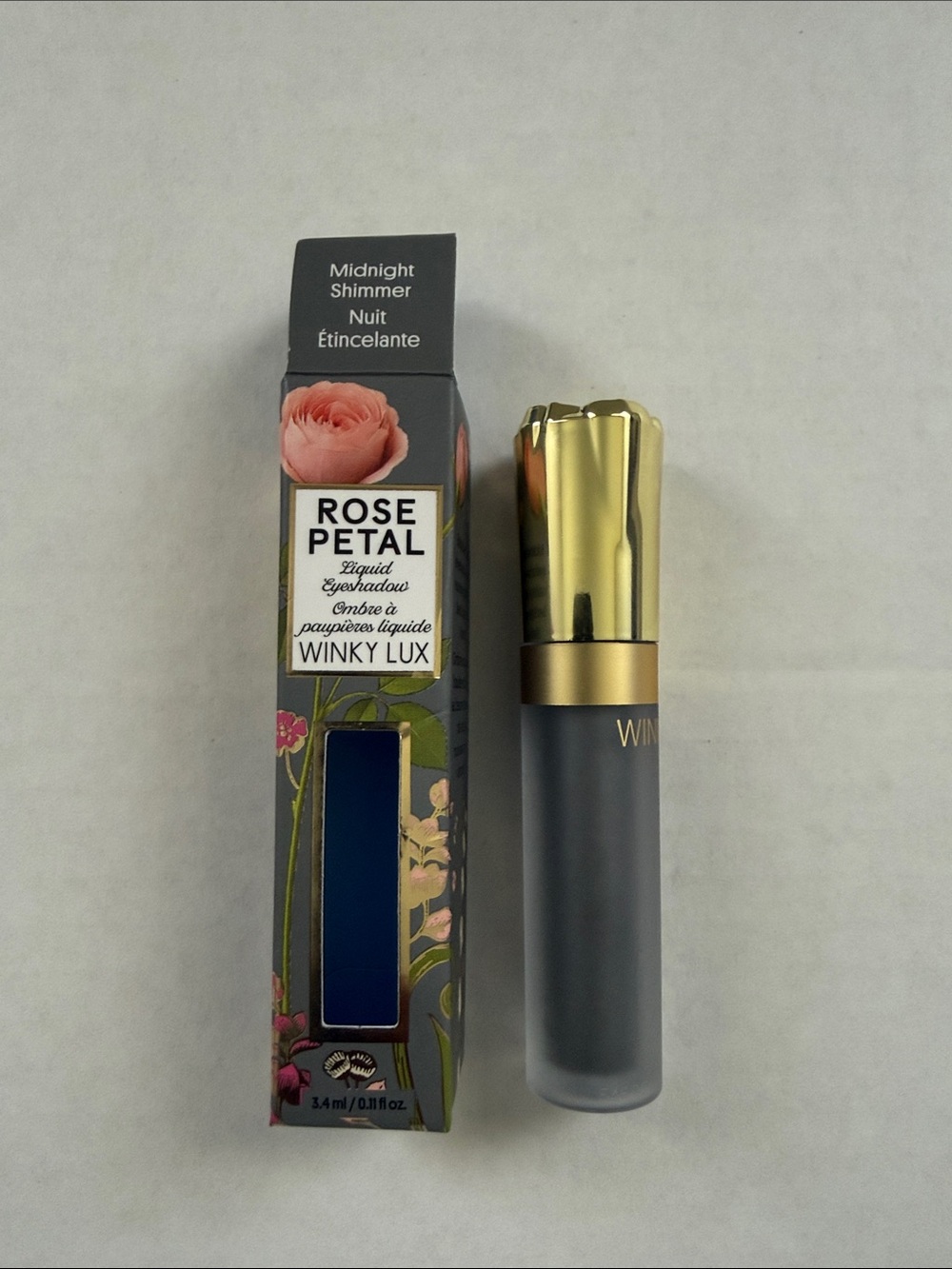 Winky Lux Rose Petal Liquid Eyeshadow - Midnight Shimmer